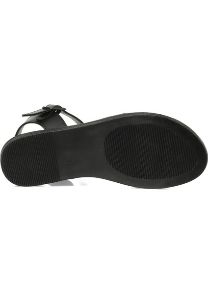 325050.Z 5fx Siyah Kadın Düz Sandalet