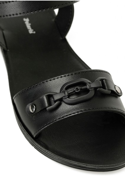 325050.Z 5fx Siyah Kadın Düz Sandalet