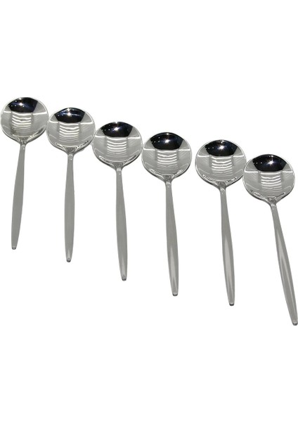 6pcs Metal Yemek Kaşık (5047)