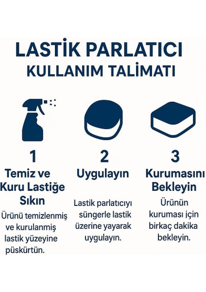 Lastik Parlatıcı 600 ml x12 li Avantajlı paket fırsatları