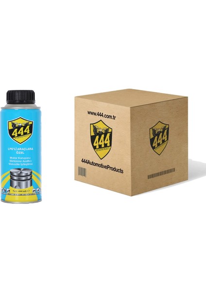 Lpg'li Araç Motor Koruyucu 444ML X24'LÜ Avantaj Paket
