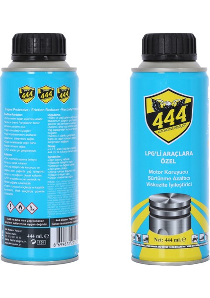 Lpg'li Araç Motor Koruyucu 444ML