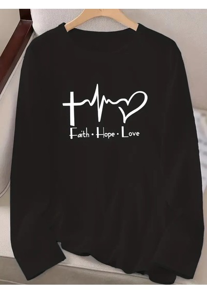 Kadın Uzun Kollu Bisiklet Yaka Desenli Viskon Bluz modelleri