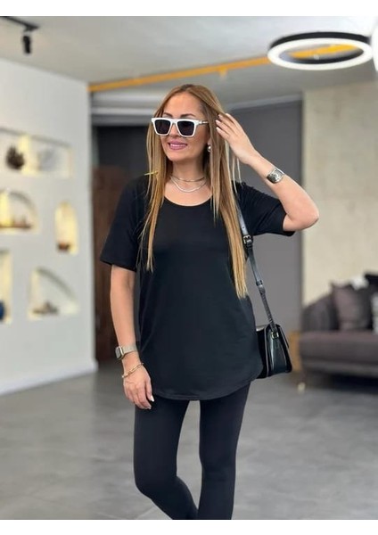 Kadın Iki Iplik Kumaş Sırt Neon Detay Bluz fiyatları