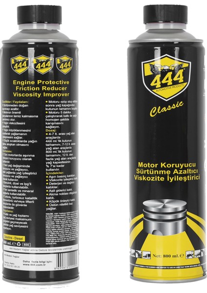 444 Motor Koruyucu 800 ml