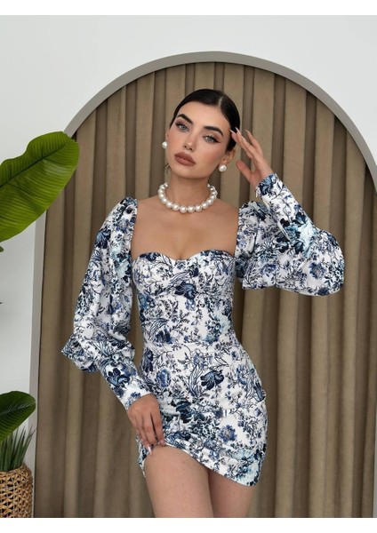 Arlon Balon Kollu Mini Elbise fırsatları