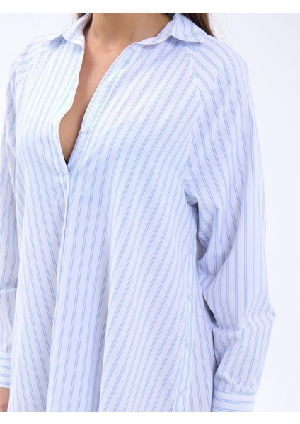 5857 Elbise-Atlanta Çizgili