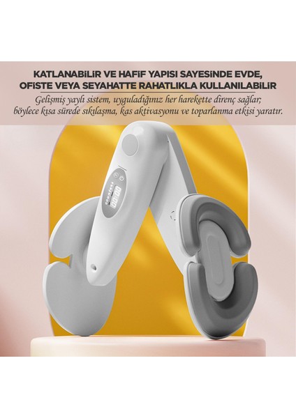 İç Bacak Egzersiz Aleti Thigh Master Kegel Cihazı Pelvik Taban Kas Aleti Kalça ve Kol Sıkılaştırıcı modelleri