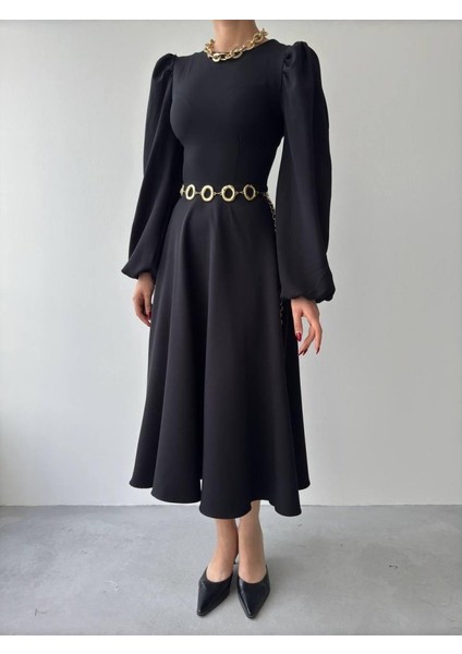 Sali Balon Kol Elbise indirimleri