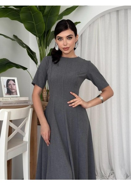 Wera Pliseli Midi Elbise fırsatları