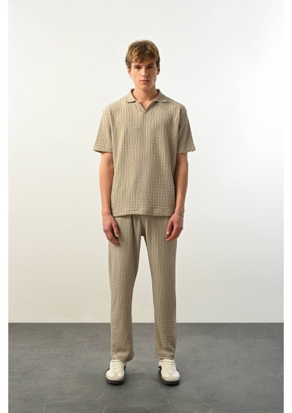 Polo Yaka Dokulu Erkek T-Shirt modelleri
