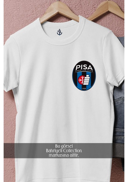 Oversize A C Pisa Futbol Klüp Cep Tasarımlı Unisex T-Shirt fiyatları
