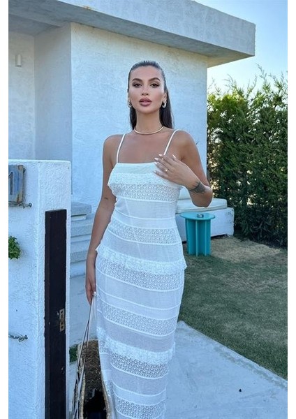 Regina Dantel Detay Elbise 2754-01 fiyatları