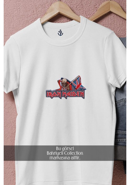 Oversize Iron Maiden Tasarımlı Unisex T-Shirt fiyatları