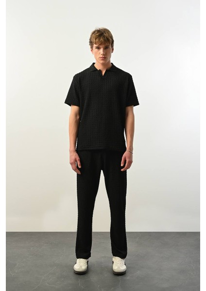 Polo Yaka Dokulu Erkek T-Shirt modelleri