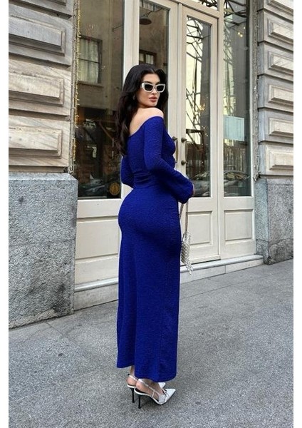 Lita Cut Out Büzgülü Elbise 2715-8 fiyatları