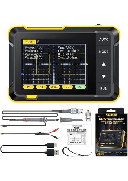 Fnırsı DSO152H 2.8'' Mini Cep El Tipi Dijital Dso Osiloskop