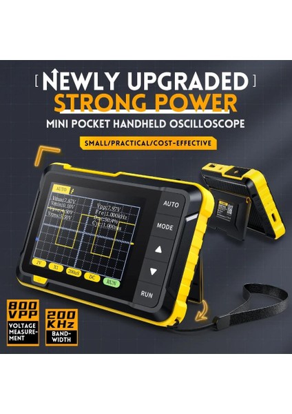 Fnırsı DSO152H 2.8'' Mini Cep El Tipi Dijital Dso Osiloskop
