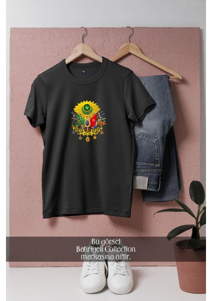 Oversize Osmanlı Imparatorluğu _ Ottoman Empire Tasarımlı Unisex T-Shirt