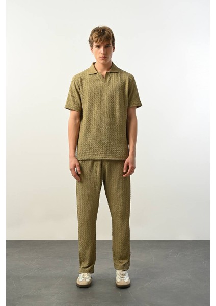 Polo Yaka Dokulu Erkek T-Shirt modelleri