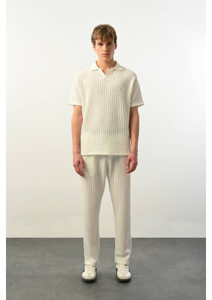 Polo Yaka Dokulu Erkek T-Shirt modelleri