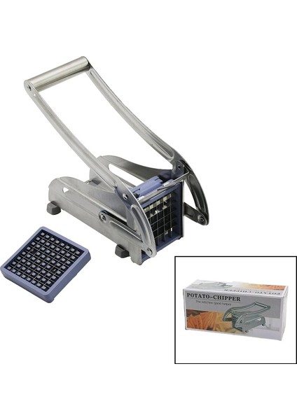 Manuel Patates - Sebze Dilimleme Makinesi Komple Metal Üstten Kollu (5047)