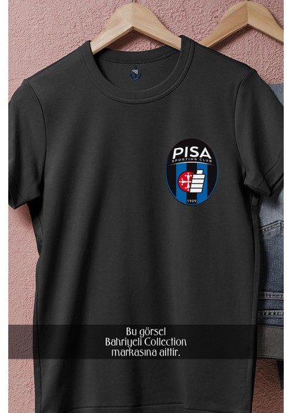Oversize A C Pisa Futbol Klüp Cep Tasarımlı Unisex T-Shirt fiyatları
