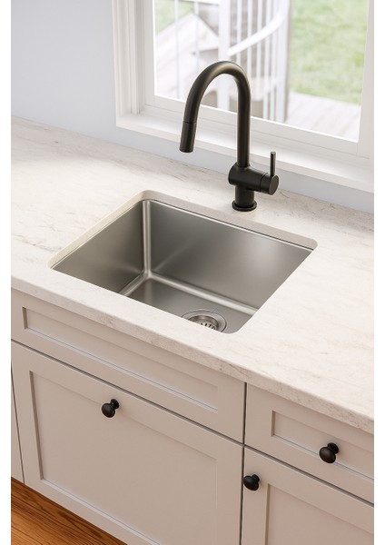 Paslanmaz Mermeraltı Eviye