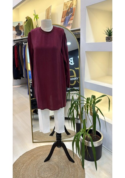 Ipek Tunik 37025 Bordo