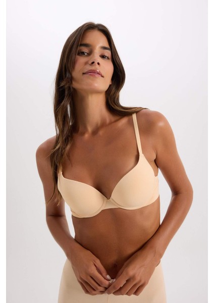 Push Up Micro Yarım Dolgulu Tişört Bra-Fall in Love Z3350AZ24AU