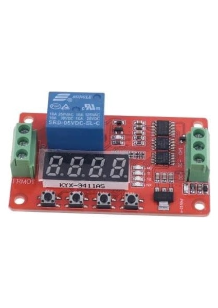 Kontrol W1209, Zaman Ayarlı Röle FRM01, Nem ve Isı Ölçer 3 Bir Paket Içinde