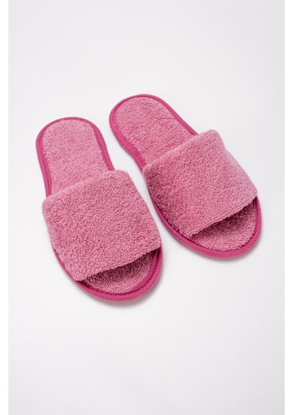 CozySteps Banyo Ve Ev Terliği – %100 Pamuk Havlu Kaymaz İnce Taban , Yüksek Su Emicilik