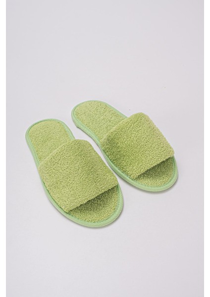 CozySteps Banyo Ve Ev Terliği – %100 Pamuk Havlu Kaymaz İnce Taban , Yüksek Su Emicilik