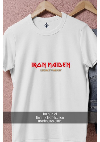 Oversize Iron Maiden Legacy Beast Tasarımlı Unisex T-Shirt fiyatları