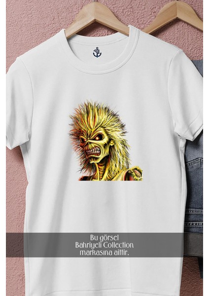 Oversize Iron Maiden Icon Tasarımlı Unisex T-Shirt fiyatları