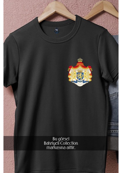 Oversize Coat Of Arms Of The Netherlands Hollanda Cep Tasarımlı Unisex T-Shirt fiyatları