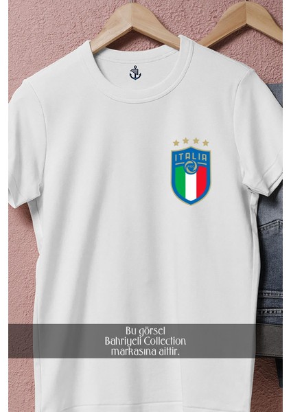 Oversize Italya Ulusal Futbol Takımı Cep Tasarımlı Unisex T-Shirt fiyatları