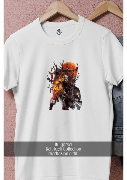 Oversize The Witcher 3- Wild Hunt Oyun Tasarımlı Unisex T-Shirt fiyatları