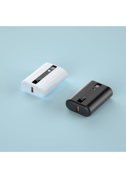 22.5W 10000MAH LED Ekranlı Mini Powerbank Taşınabilir Hızlı Şarj Cihazı