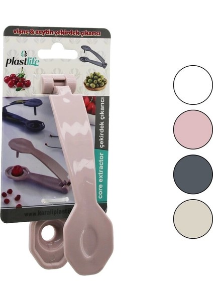 Çekirdek Çıkarıcı Vişne - Zeytin Vb. Renkli Plastik (5047)