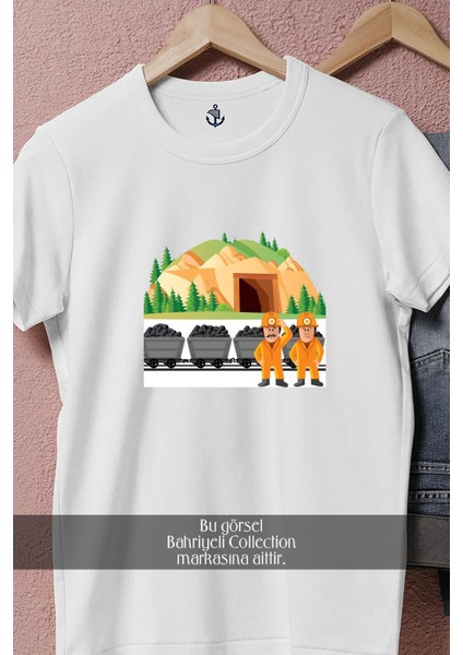Oversize Maden _ Madenci _ Mine Tasarımlı Unisex T-Shirt fiyatları