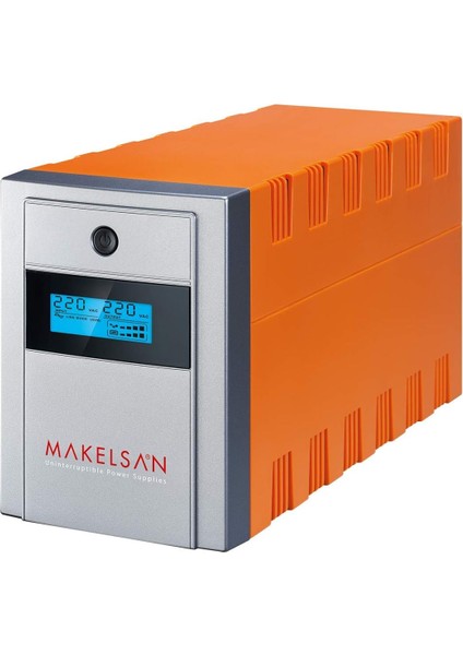 Lion 1200 Va Line Interactive LCD Ekran 2- 7AH Akü