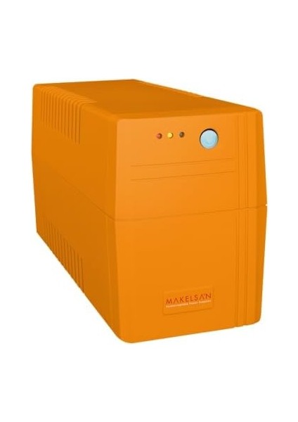 MU00650L11EA005 650VA, LINE- İNTERACTIVE, 1 Adet 12V 7AH Akü, 5/ 12 Dk, ups, siyah, lion Modeli