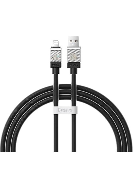 Coolplay Serisi Hızlı Şarj Kablosu USB To Ip 2. 4A, 1m, Siyah modelleri