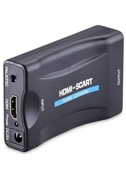 4363 HDMI To Scart Av Video Çevirici Skart Dönüştürücü Adaptör