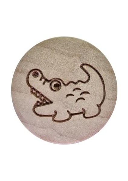 Home Ahşap Mobilya Kulp 3.8 cm Timsah Desenli Çekmece Kulpu