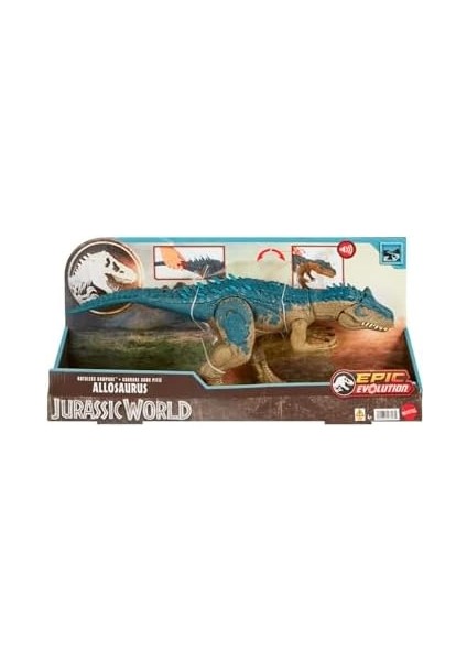 Jurassic World Süper Güçlü Allosaurus Figürü, Oyuncak