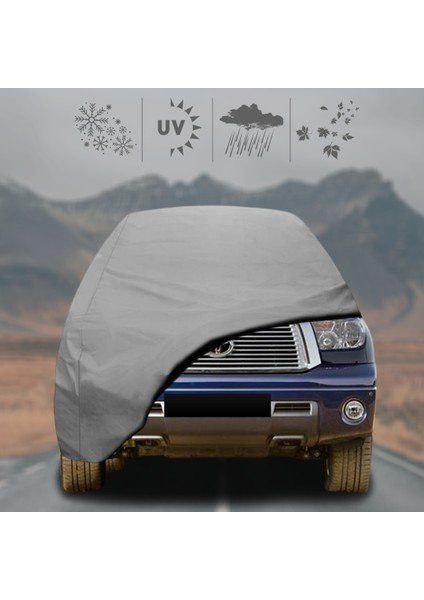 Toyota Tundra (2006 - 2021 ) Oto Branda Su Geçirmez Miflonlu Araba Brandası Klipsli Araba Çadırı