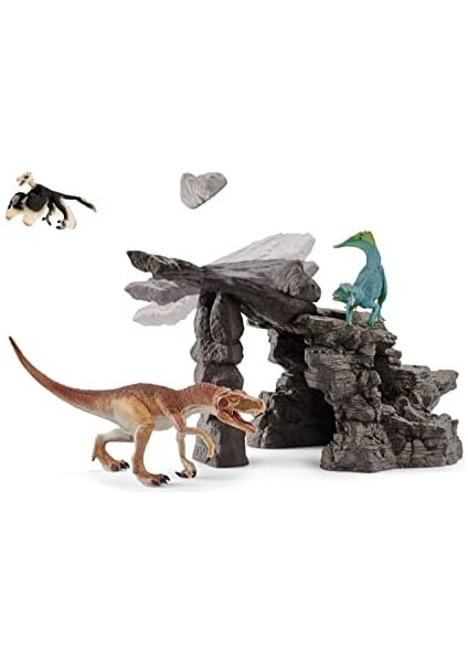 Mağaralı Dino Set