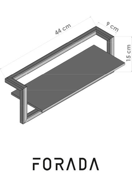 Metal Düzenleyici Havluluk Banyo Duvar Rafı fırsatları